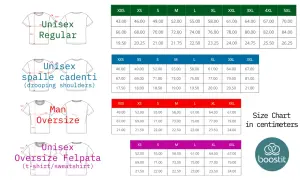 Tabelle taglie uomo: Regular, spalle cadenti, oversize, felpata. Trova la tua misura XL perfetta.